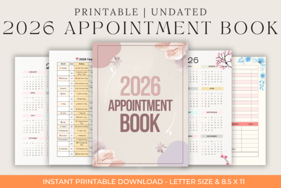 2026 Appointment Book: Your Essential Tool for Time Management