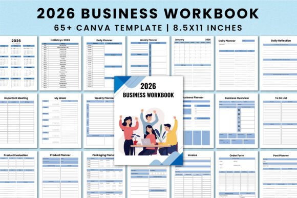 2026 Business Workbook KDP Interior