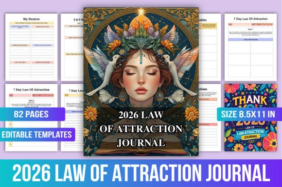 ✨ 2026 Law of Attraction Journal