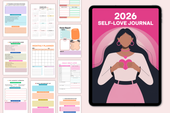 2026 Self-Love Journal: A Daily Guide to Building Confidence and Joy