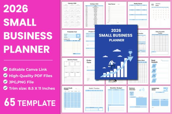 2026 Small Business Planner Canva Template: A Comprehensive Tool for Growth and Organization