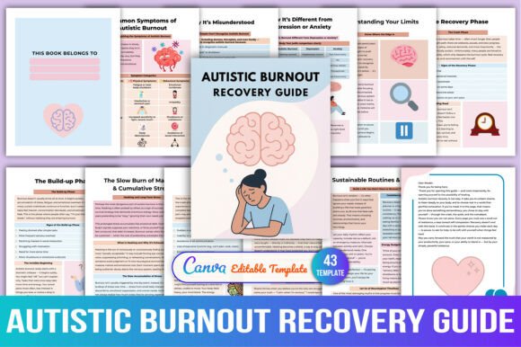Autistic Burnout Recovery Workbook