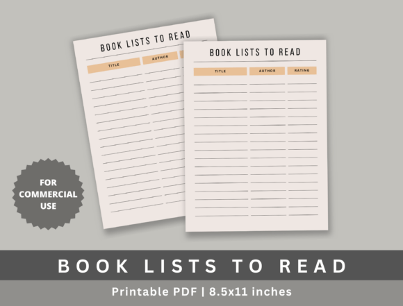 Book List to Read, KDP
