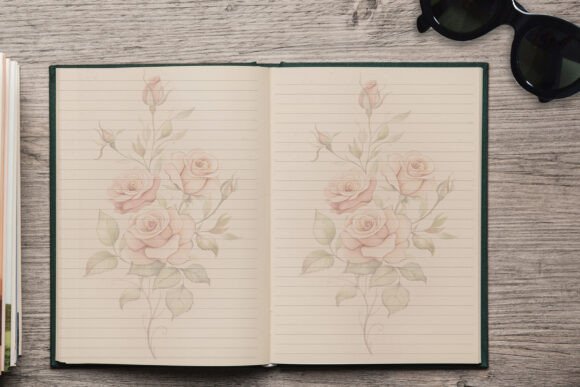 Pastel Floral Journal Interior Bundle
