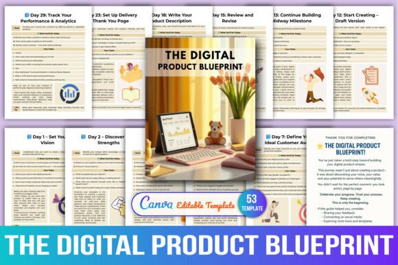 The Digital Product Blueprint – 30 Day