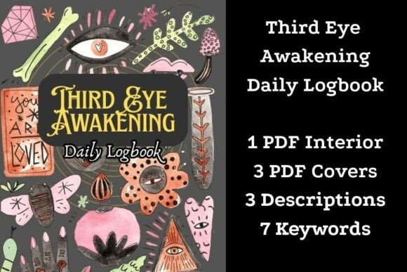Third Eye Awakening Logbook KDP Interior