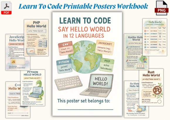 Unlock Coding with Beautiful Posters